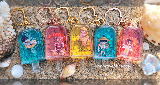CSM Popsicle Shaker Charms | waveoftheocean